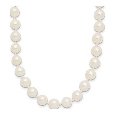 14K Yellow Gold Akoya Cultured Pearl Round Necklace