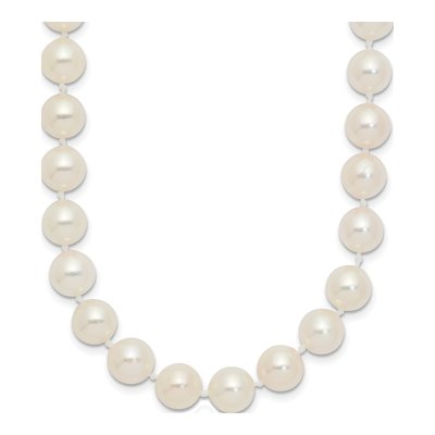 14K Yellow Gold Akoya Cultured Pearl Round Necklace