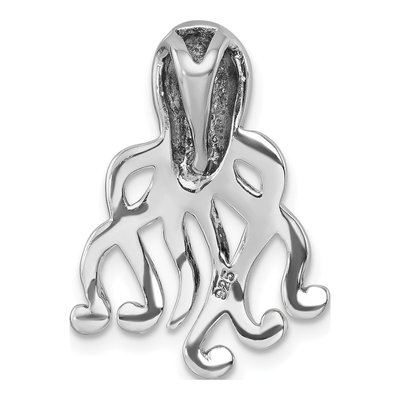 Sterling Silver Octopus Pendant – view 4