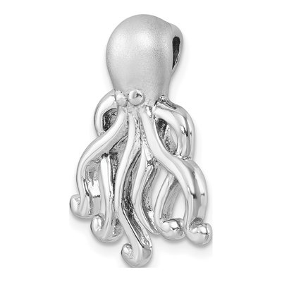 Sterling Silver Octopus Pendant – view 5