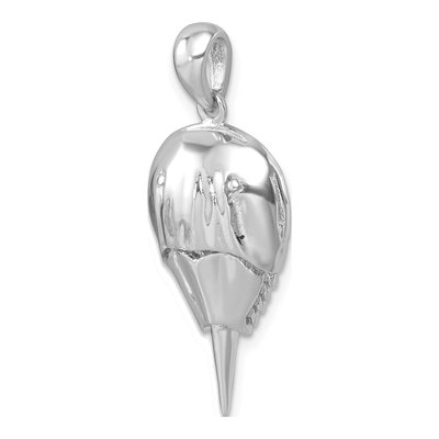 Sterling Silver Horseshoe Crab Pendant – view 5