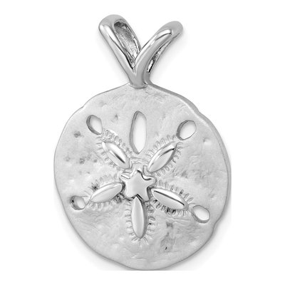 Sterling Silver Sand Dollar Pendant – view 5