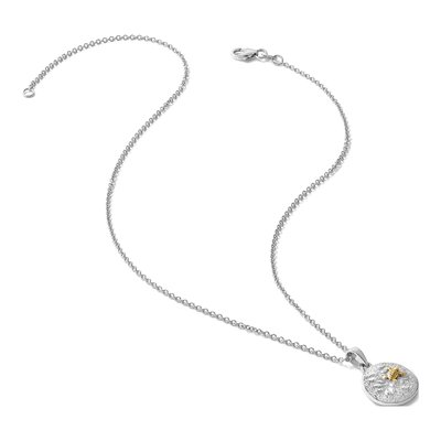 Sterling Silver Textured Turtle Pendant – view 7