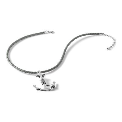 Sterling Silver Anchor Pendant – view 8