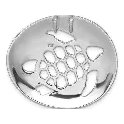 Sterling Silver Turtle Slide Pendant – view 4
