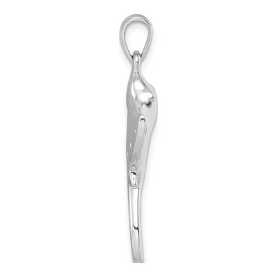 Sterling Silver CZ Sting Ray Pendant – view 3