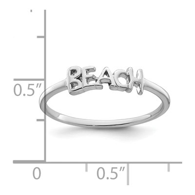 Sterling Silver Beach Ring – view 7
