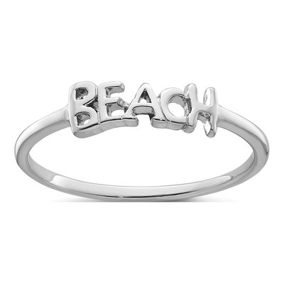 Sterling Silver Beach Ring