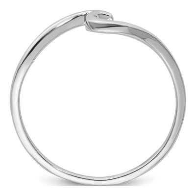 Sterling Silver Wave Ring – view 2