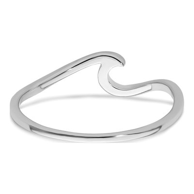 Sterling Silver Wave Ring – view 5