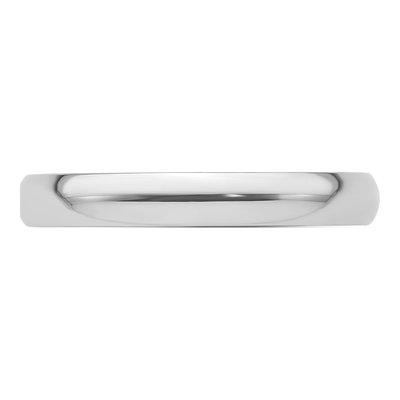 Men's Platinum 3mm Comfort-Fit Wedding Band – view 6