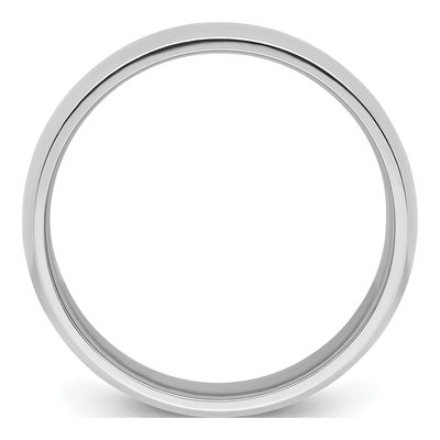 Men's Platinum 8mm Comfort-Fit Wedding Band – view 3
