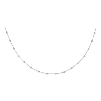 14K White Gold 1 1/3 ct tw Lab-Grown Diamond Necklace – view 3