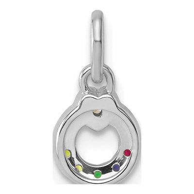 14K White Gold Wg Dia Heart Pendant – view 4