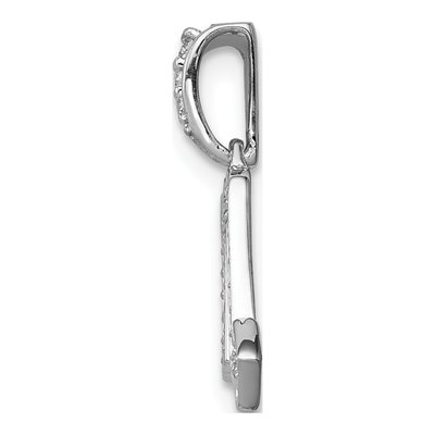 14K White Gold 0.11 ct tw Diamond Scorpio Zodiac Pendant – view 3