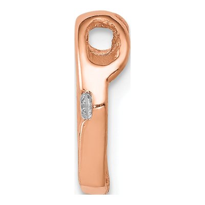 14K Rose Gold Heart for Slide Pendant – view 3