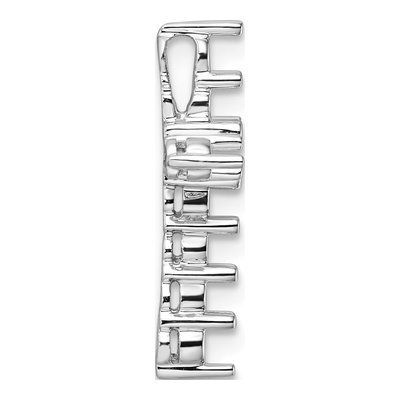 14K White Gold Cross Slide for Pendant Mounting – view 3