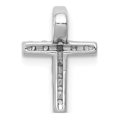 14K White Gold 1/5 ct tw Lab-Grown Diamond Slide Pendant – view 4
