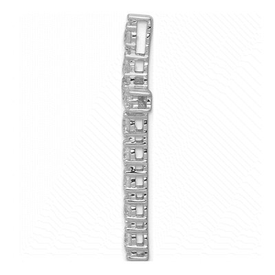 14K White Gold 1 ct tw Diamond Cross Slide Pendant – view 3