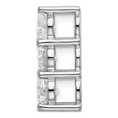 14K White Gold 1 ct tw Lab-Grown Diamond Slide Pendant – view 3