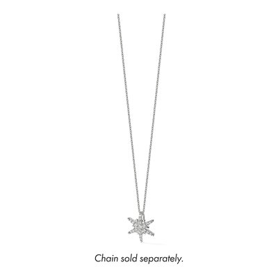 14K White Gold Lab Grown Diamond Slide Pendant – view 5