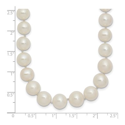 14K Yellow Gold Freshwater Cultured Pearl Graduated Necklace – view 4
