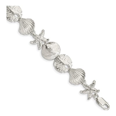 Sterling Silver Seashells Bracelet