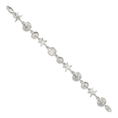 Sterling Silver Seashells Bracelet – view 3