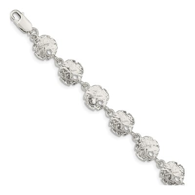 Sterling Silver Sand Dollars Bracelet