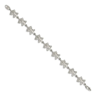 Sterling Silver Frogs Bracelet – view 3