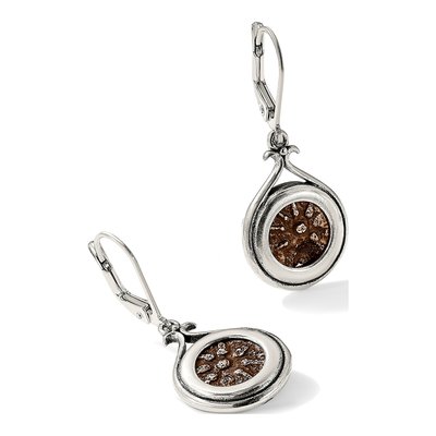 Sterling Silver Widow's Mite Coin Leverback Earrings – view 6