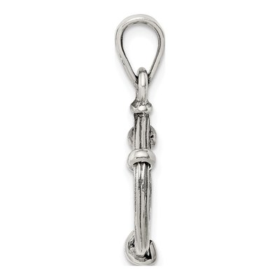 Sterling Silver Widow's Mite Coin Pendant – view 3