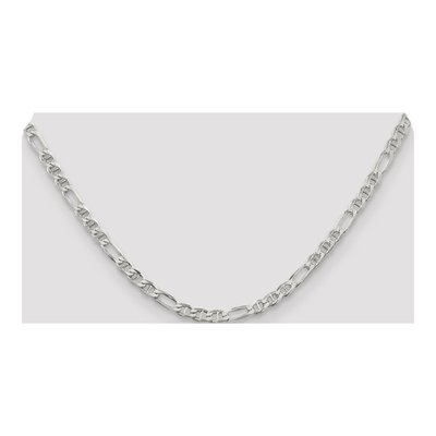 Sterling Silver 3.75mm Figaro Anchor Chain – view 4
