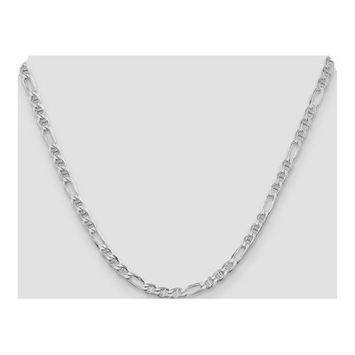 Sterling Silver 3.75mm Figaro Anchor Chain – view 4