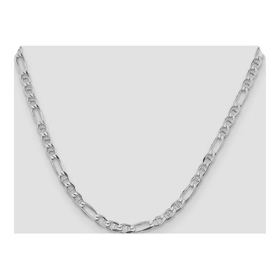 Sterling Silver 4.5mm Figaro Anchor Chain – view 4