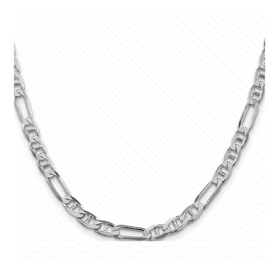 Sterling Silver 5.5mm Figaro Anchor Chain – view 3
