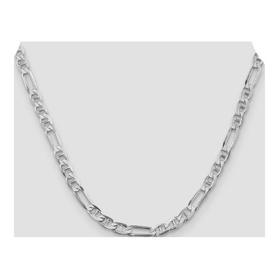 Sterling Silver 5.5mm Figaro Anchor Chain – view 4