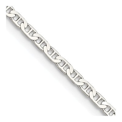 Sterling Silver 2.1mm Flat Anchor Chain