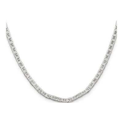 Sterling Silver 3mm Flat Anchor Chain – view 2