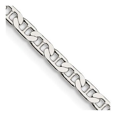 Sterling Silver 3mm Flat Anchor Chain