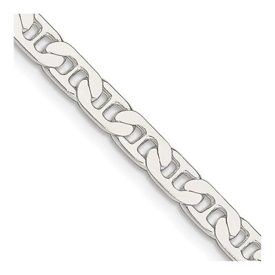 Sterling Silver 4.5mm Flat Anchor Chain