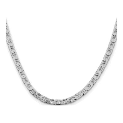 Sterling Silver 4.5mm Flat Anchor Chain – view 2