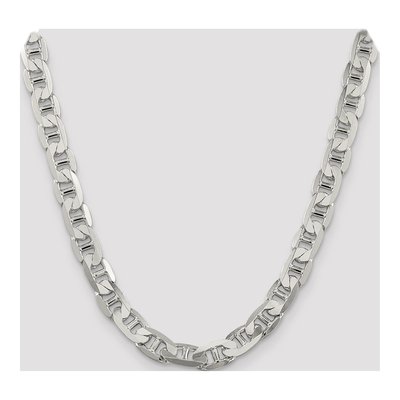 Sterling Silver 9.5mm Flat Anchor Chain – view 4