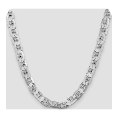 Sterling Silver 9.5mm Flat Anchor Chain – view 4