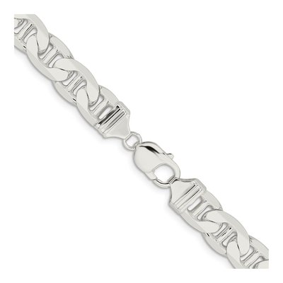 Sterling Silver 11.5mm Flat Anchor Chain – view 3