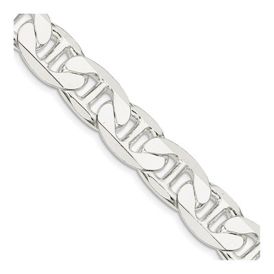 Sterling Silver 11.5mm Flat Anchor Chain