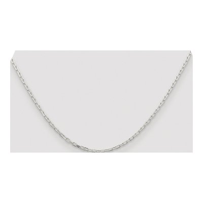 Sterling Silver 2.2mm Diamond-Cut Cable Chain – view 4
