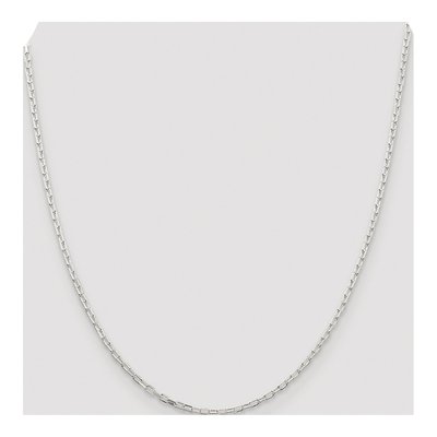 Sterling Silver 2.2mm Diamond-Cut Cable Chain – view 4