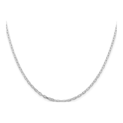 Sterling Silver 2.2mm Diamond-Cut Cable Chain – view 2