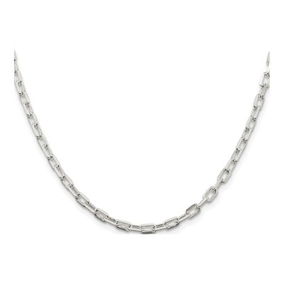 Sterling Silver 3.75mm Diamond-Cut Cable Chain – view 2